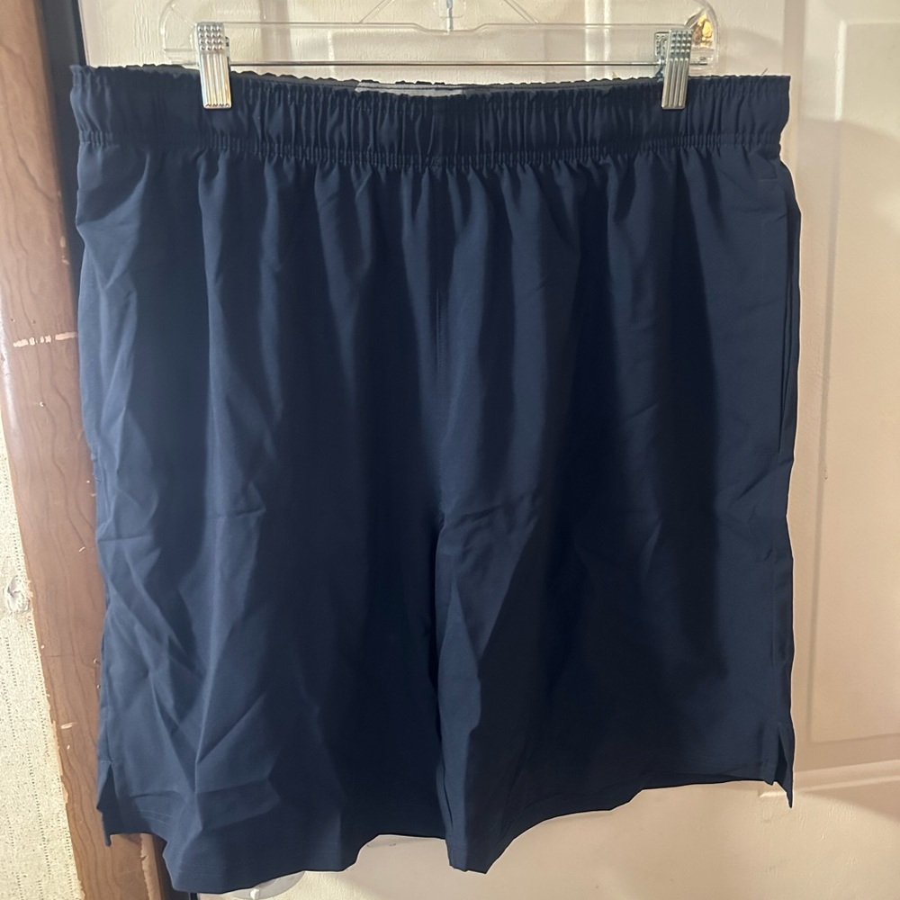 IDEOLOGY MEN’S ACTIVEWEAR SHORTS: NAVY BLUE: NWOT: SZ XL